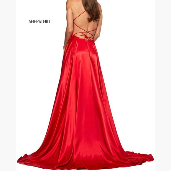 Brand new prom dress with tags Sherri Hill size 00 - Picture 3 of 4